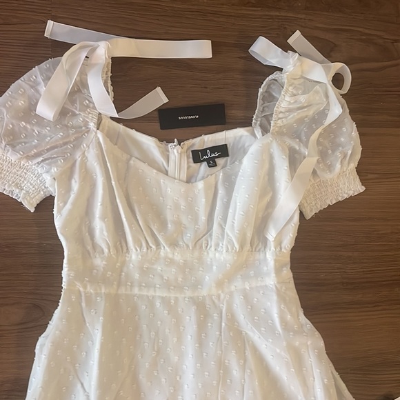 Lulus Always Beside Me Swiss Dot Midi - Picture 4 of 5